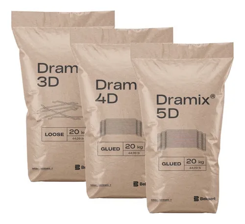 Dramix Bekaert Fibra Metalica Fibra De Acero Para Refuerzo Estructural