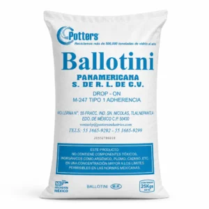 Saco Ballotini M247 Tipo 1 Adherencia de microesferas de vidrio para señalización vial