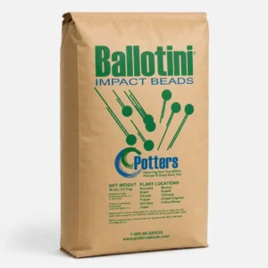 Saco kraft de microesfera de vidrio Ballotini Impact Beads para arenado, granallado y sandblasting