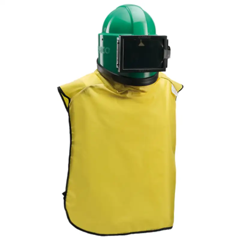 Casco de Arenado Clemco Apollo 20HP con protección respiratoria industrial