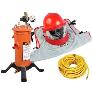 Casco de Granallado Clemco Apollo 600 con protección respiratoria avanzada