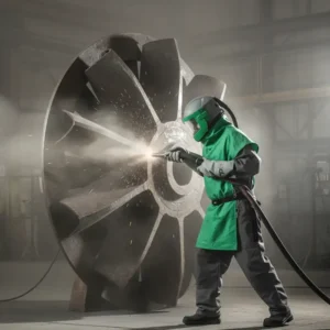 Casco de Seguridad GVS-RPB Nova 3 para arenado y granallado industrial