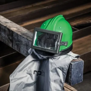 Casco de arenado y granallado GVS-RPB Astro para máxima seguridad