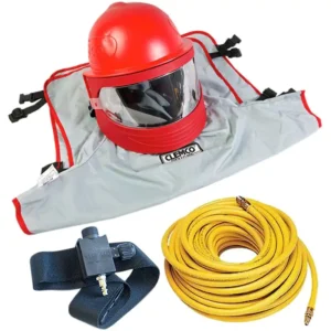 Equipo de protección personal Casco Clemco Apollo 600 para granallado