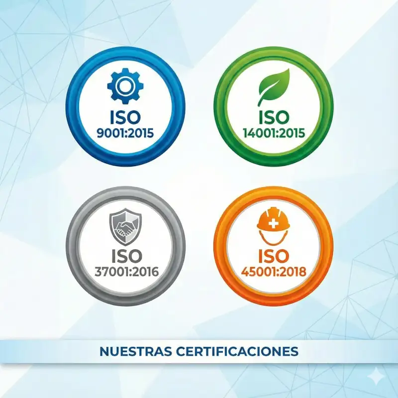 Nuestras Certificaciones De Calidad